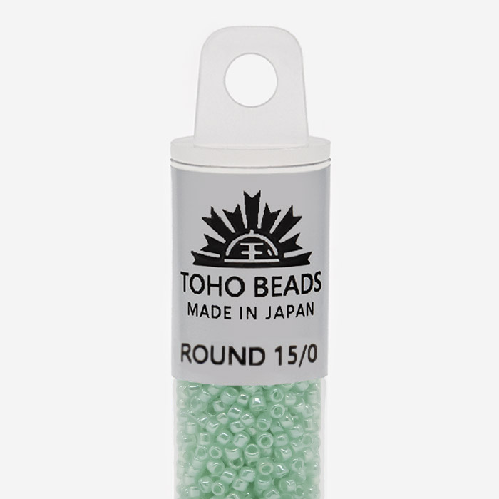 Японский бисер TOHO Round 15/0 (№144), жемчужный глянцевый