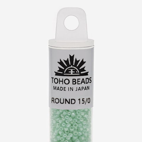 Японский бисер TOHO Round 15/0 (№144), жемчужный глянцевый