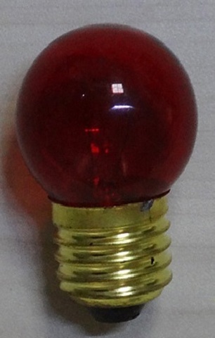 Лампа накаливания для белт-лайт, 10Вт, красная