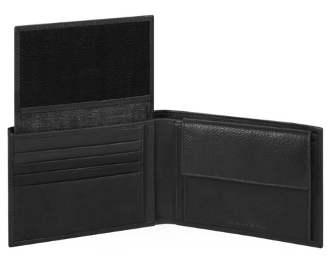 Кошелек мужской Piquadro Kobe PU1392S105R/N чёрный натур.кожа