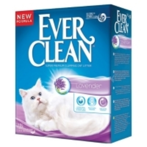 Ever Clean Lavender комкующий наполнитель с ароматом лаванды для кошек  10 л