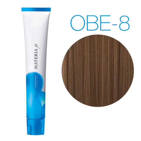 Lebel Materia Lifer OBe-8 (светлый блондин оранжево-бежевый) - Тонирующая краска для волос
