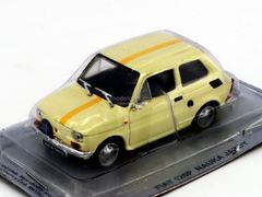 Fiat 126P Nauka Jazdy cream white-yellow 1:43 DeAgostini Kultowe Auta PRL-u