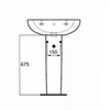 Пьедестал Ideal Standard Tesi T033501