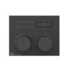 Gessi Hi-Fi Встраиваемые части для термостатического смесителя с кнопками, 1/2&quot; соединение., цвет: хром 63001#031