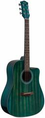 FLIGHT D-155C MAH BL - Гитара акустическая шестиструнная