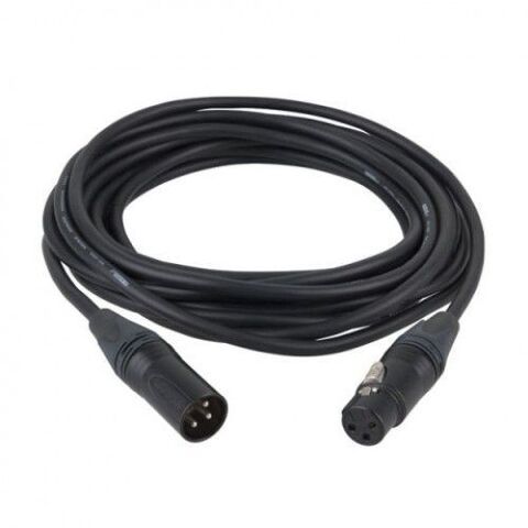 XLR кабель балансный микрофонный, линейный (2 метра)