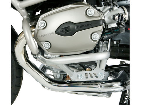 Дополнительные дуги защиты двигателя для оригинальных дуг BMW R1200GS/GSA, серебро