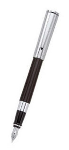 Ручка перьевая Aurora TU Series, Chrome & Black CT (AU-T11-CN)