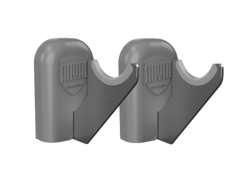 Комплект настенных регулируемых кронштейнов Royal Thermo Design 100 серые