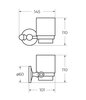 Art&Max AM-E-2668Q ANTIC AM-E-2668Q Держатель стакана, бронза
