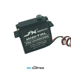 Сервопривод JX PDI-HV0903MG (2.0-2.6 кг/см, 0.07-0.09 с/60°, 9.4г)