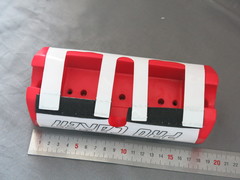 Накладка руля CAKEN красная