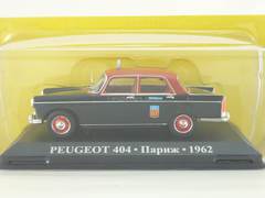 Peugeot 404 Paris World Taxi №3 Altaya 1:43