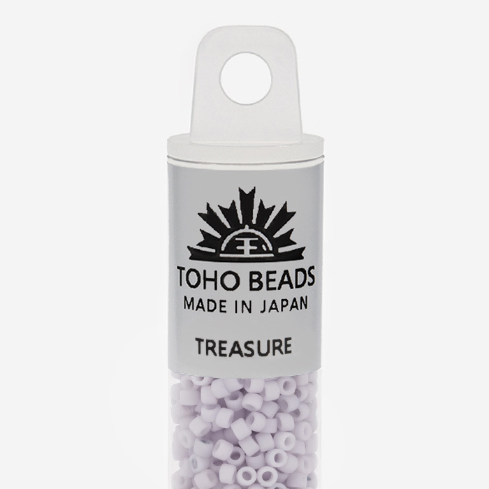 Японский бисер TOHO Treasure (№1619F), непрозрачный матовый