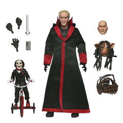 Фигурка NECA SAW: Jigsaw Killer (Black Robe) (Бамп)