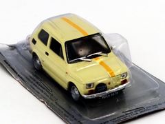 Fiat 126P Nauka Jazdy cream white-yellow 1:43 DeAgostini Kultowe Auta PRL-u