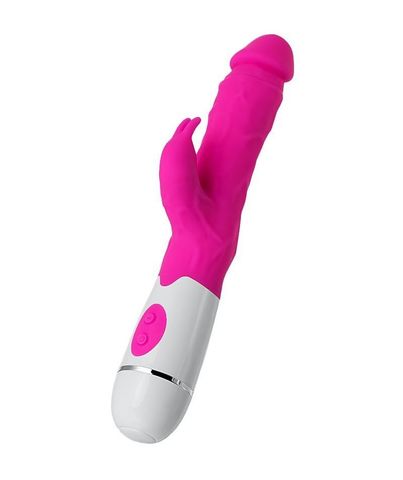 Розовый вибратор A-Toys Mist - 25,4 см. - A-toys 761041