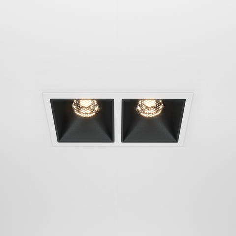 Встраиваемый светодиодный светильник Maytoni Alfa LED DL043-02-10W3K-SQ-WB