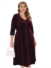 4074В Халат на молнии