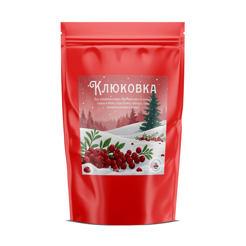 Новогодний чай Клюковка, 80г