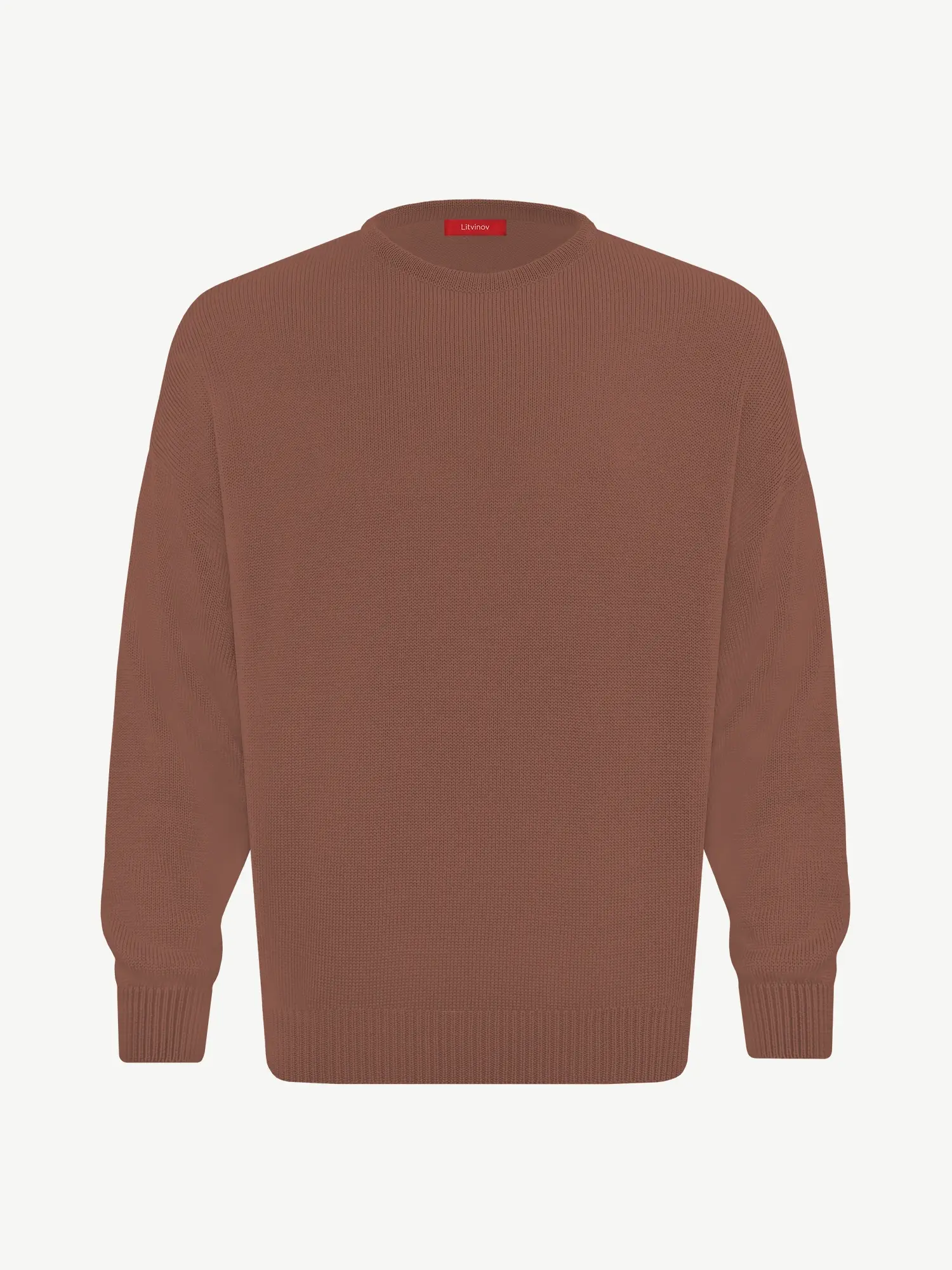 Джемпер оверсайз из шелка