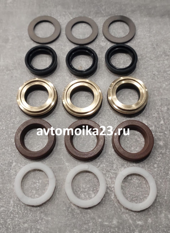 Комплект водяных уплотнений  + направляющие кольца (4 типа по 3шт.) для CEM1315-2 и CEM1318-2