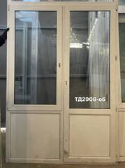 Дверь Пластиковая Б/У 224(в) х 156(ш) (Балконный Блок)