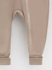 комбинезон  для мальчика  КР 6557/темно-бежевый 1104 к636