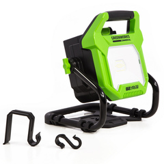 LED-прожектор Greenworks G82WLH 82V (2500Лм) с гибридным питанием, без АКБ и ЗУ