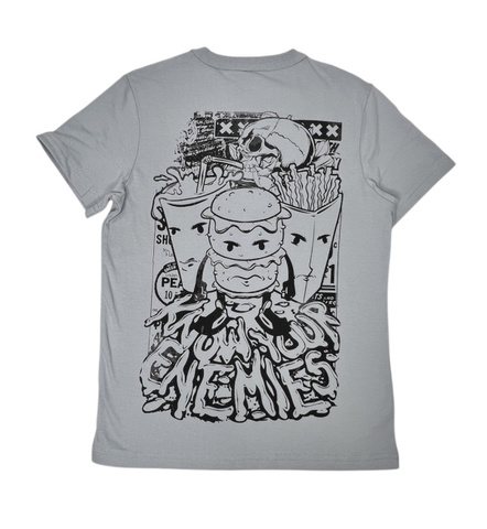 099_БК25 Футболка кор.рукав, серый