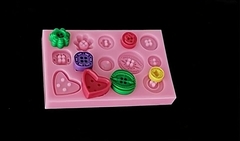 Силиконовый молд Пуговицы