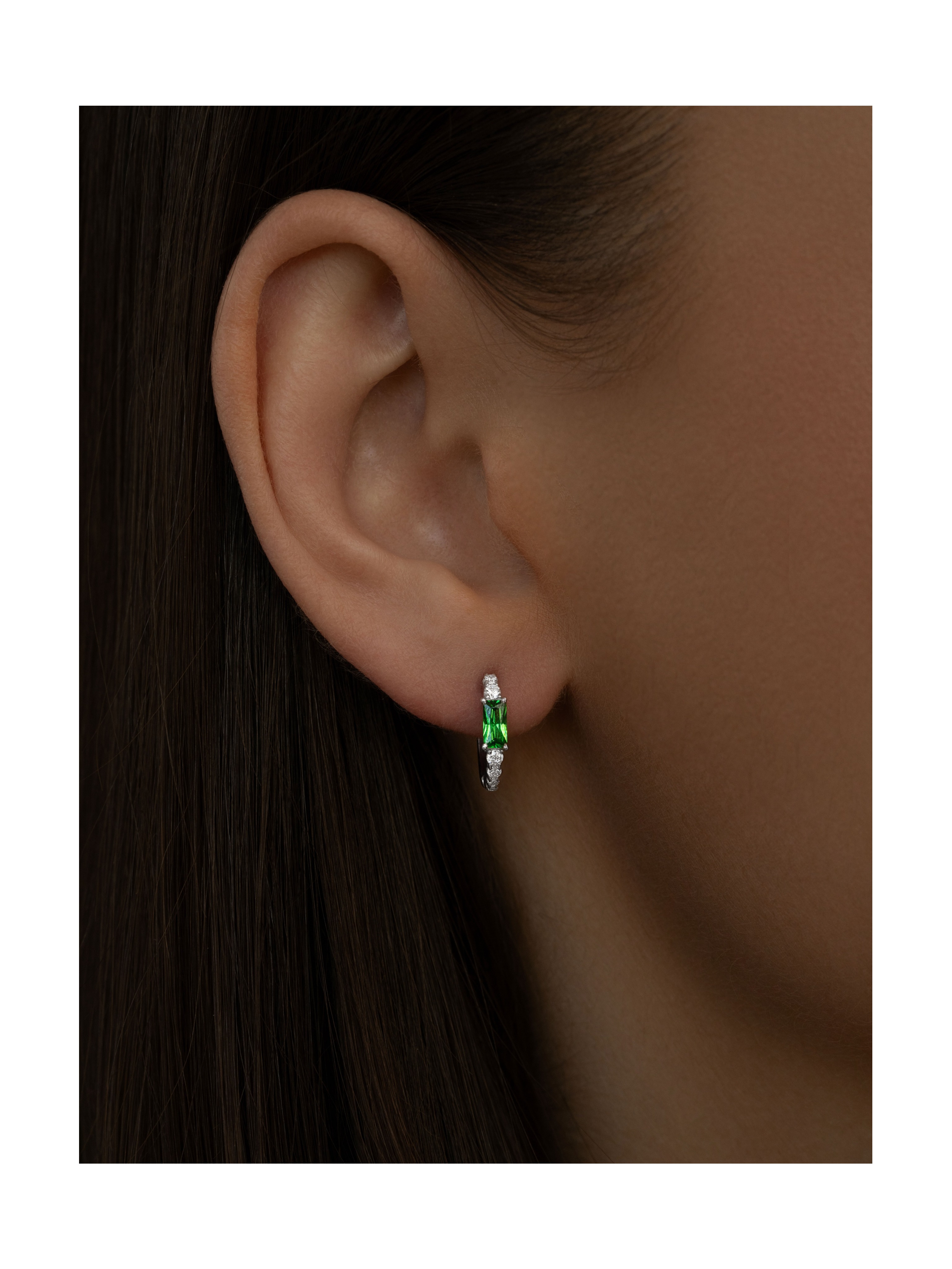 Серьги Изумрудная Империя