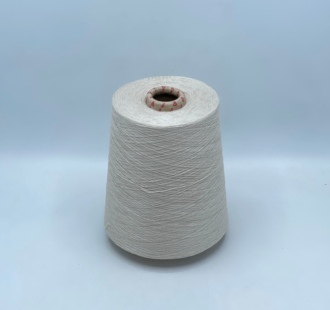 Бобинная пряжа,Cotton combed, 2540м. 100%Хлопок, Светлый,серо-бежевый(752), 40827