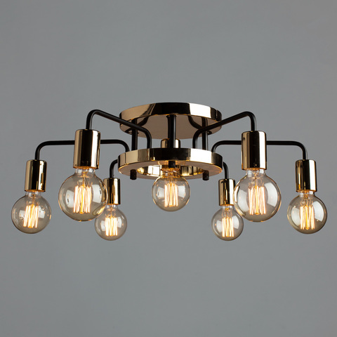 Люстра Arte Lamp Gelo A6001PL-7BK
