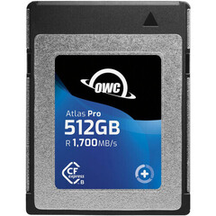 Карта памяти OWC Cfexpress B 512GB Atlas Pro 1750/1500 MB/s