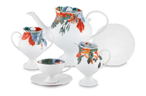 Сервиз чайный 21 предмет на 6 персон Vista Alegre Двойственность