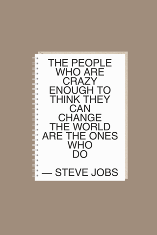 Ежедневник the people who are crazy enough