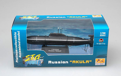 Модель Подводная лодка Акула масштаб 1:700 ВМФ России