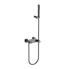 Boheme 123-SGM.4 Смеситель STICK для ванны SHINE GUN METAL SPIRALE фото