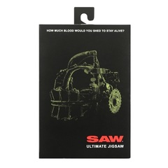 Фигурка NECA SAW: Jigsaw Killer (Black Robe) (Бамп)