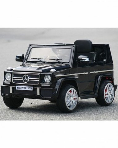 Детский электромобиль Rivertoys Мercedes-Benz G65 LS-528-BLACK-GLANEC