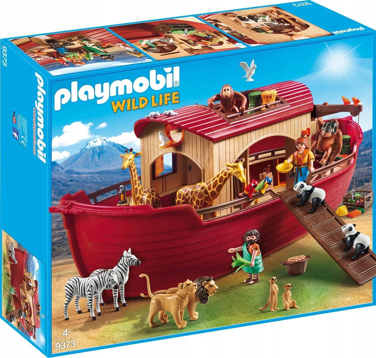 Конструктор Playmobil Wild life 9373 Ноев ковчег купить в Москве | Доставка  по России.