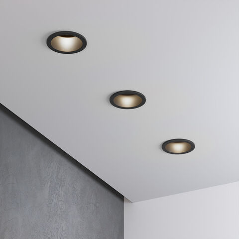 Встраиваемый светильник Elektrostandard Moll 25002/01 черный