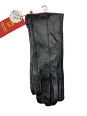 Перчатки. Женские. Материал верха: Кожаные. Подклад: Плюш-флис. 5 шт в упаковке.