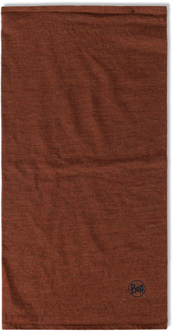 Картинка шарф-труба Buff Wool midweight Melange Cinnamon - 3
