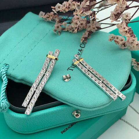 Серьги Tiffany VGOLD