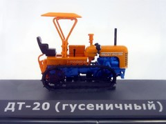 Tractor DT-20 crawler 1:43 Hachette #71