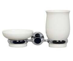 WasserKRAFT K-24226 Держатель стакана и мыльницы фото