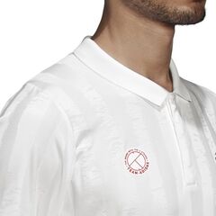 Поло теннисное Adidas Freelift Polo ENG M - white/scarlet